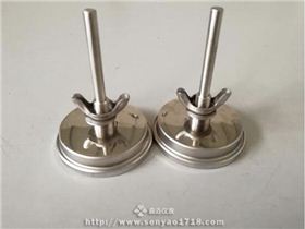 如何安裝帶蝶形螺母雙金屬溫度計(jì)？