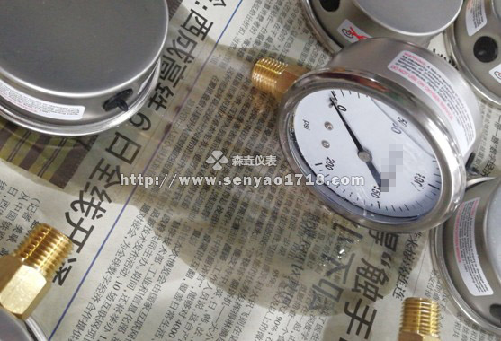 如何檢驗充油壓力表是否漏油？