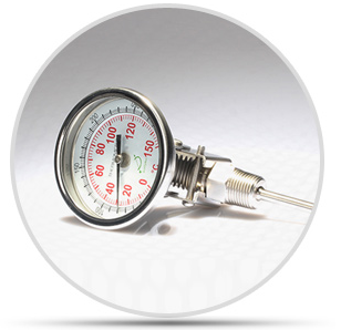 萬向型雙金屬溫度計