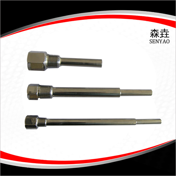 如何連接雙金屬溫度計(jì)與套管？