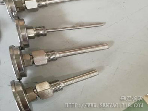 如何連接雙金屬溫度計(jì)與套管？