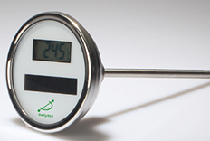 太陽(yáng)能電子溫度計(jì)成功案例