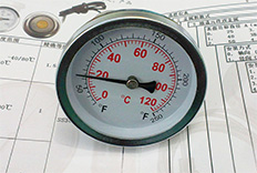 山東煙臺(tái)熱水鍋爐溫度計(jì)成功案例