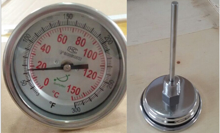 T300C-150C雙金屬溫度計(jì)用在電力上的成功案例