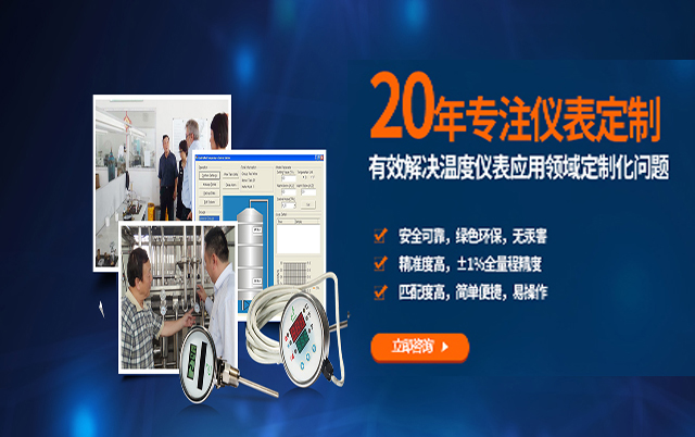 20年專(zhuān)注儀表定制，有效解決溫度計(jì)應(yīng)用行業(yè)定制化問(wèn)題
