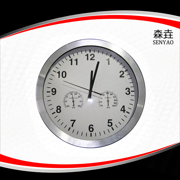 3合1溫濕度鐘 型號:W12-THC 3合1溫濕度鐘 型號:W12-THC